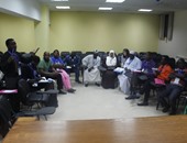 الشباب الأفارقة يتفاعلون فى ورش عمل الملتقى الثالث لدول حوض النيل