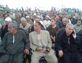 بالصور.. المئات يتوافدون لحضور مؤتمر قائمة "فى حب مصر" بكفر الشيخ