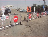 مرور الجيزة : تزويد كمين الواحات بالسدادات واللوحات الإرشادية