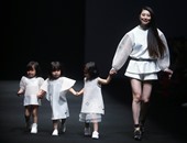 بالصور.. عرض مبهر لأزياء الأطفال فى أسبوع الموضة الصينى