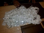 الرقابة الإدارية تحبط تهريب نصف طن مشغولات فضية وأدوية محظور دخولها البلاد.. فيديو