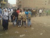 بالصور.. شرطة المرافق بالجيزة تغلق مراكز دروس خصوصية بفيصل