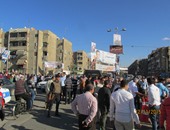 بائعو الخضراوات ببورسعيد يقطعون الطريق احتجاجًا على سوق محاربة الغلاء