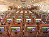بالصور.. جولة داخل طائرة الإمارات "إيرباص A380" الأكثر تطورا فى العالم