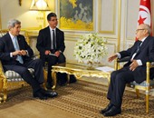 بالصور.. السبسى خلال لقاء كيرى: تونس عازمة على المضى قدما فى الإصلاحات الإقتصادية