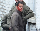 بالصور.. وجه مات ديمون ينزف دماء فى تصوير "fifth Bourne" بشوارع لندن