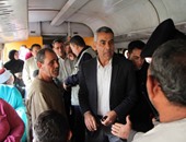 وزير النقل يزور محطة سكة حديد طنطا والركاب يشكون سوء الخدمة