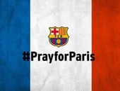 برشلونة "يُنكس" أعلامه ويُعلن الحداد تضامناً مع ضحايا هجمات باريس