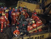 ارتفاع حصيلة ضحايا انهيار أرضى شرق الصين لـ 21 قتيلا