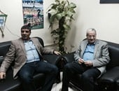 بالصور.. العشرى يجتمع مع رئيس نادى المقاولون العرب لتوقيع العقود