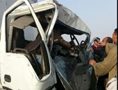 إصابة 8 أشخاص فى حادث تصادم بالطريق الصحراوى بالإسكندرية