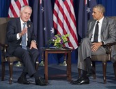 بالصور.. أوباما ورئيس وزراء أستراليا يناقشان زيادة الضغوط على داعش