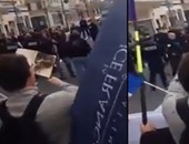 بالفيديو..متظاهرون فى فرنسا يحرقون "المصحف" ويرددون شعارات مسيئة للإسلام