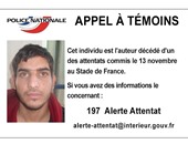 الشرطة الفرنسية تنشر صورة أحد المشتبه بهم فى هجوم باريس للتحقق من هويته