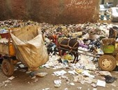 بالصور.. أكوام القمامة تملأ منطقة القومية بالزقازيق