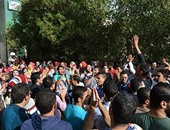 قارئ يشارك "صحافة المواطن" بصور اعتصام طلاب جامعة النهضة ببنى سويف