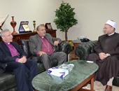 رئيسا الكنيستين الانجيلية واللوثرية يلتقيان وزير الأوقاف والمفتى