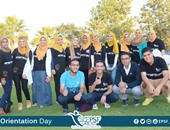 بالصور.. طلاب صيدلة جامعة مصر ينظمون فعالية للترحيب بالطلاب الجدد