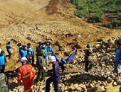 بالصور.. ارتفاع حصيلة ضحايا انزلاق التربة فى منجم فى بورما إلى اكثر من 90 قتيلا