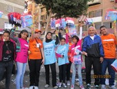مرشح يحشد أطفالاً بتيشرتات تحمل اسمه أمام اللجان فى بورسعيد