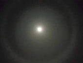 صحافة المواطن: بالصور .. هالة حول القمر فى الساعات الأولى من الأربعاء
