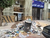 بالصور.. اليوم السابع ترصد القمامة فى محيط معهد القلب