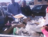 بالصور.. ضبط 800 كيلو سمك منتهى الصلاحية بسوق الجمعة فى العاشر من رمضان