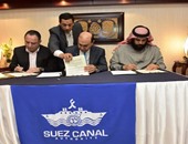 مميش واللواء هشام أبو سنة يوقعان اتفاقية تأسيس شركة مساهمة مع هيئة موانئ دبى