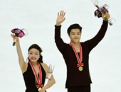 بالصور.. مسابقة الرقص على الجليد فى اليابان تحسم لصالح أمريكا وروسيا