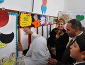 افتتاح المعرض السنوى لصحافة الطفل فى البحيرة بمدرسة عمر مكرم بدمنهور