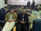بالصور..مرشحو الشرقية ينامون فى قاعة المحكمة خلال انتظارهم البت فى الطعون