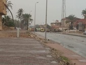 مدير أمن شمال سيناء يتفقد موقع تفجير نادى الشرطة بالعريش