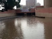 صحافة المواطن.. بالصور.. غرق نفق سعد زغلول فى طنطا بمياه الأمطار