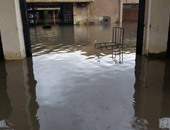 صحافة المواطن.. بالصور.. غرق مستشفى المعمورة بمياه الأمطار وانقطاع الكهرباء