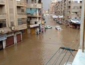صحافة المواطن.. غرق منازل حوش عيسى بالبحيرة فى مياه الأمطار
