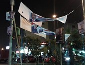 مرشح "حماة الوطن" بدائرة مدينة نصر يحرر محضرًا لتمزيق لافتاته