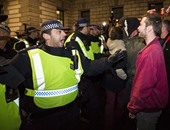 بالصور.. توقيف 28 شخصا بأعمال عنف أثناء تظاهرة مناهضة للرأسمالية فى لندن
