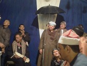 بالصور.. ياسين التهامى يحيى الليلة الختامية بمولد الدسوقى تحت الأمطار