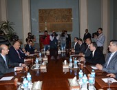 بالصور.. وزير الخارجية يلتقى بلجنة متابعة مؤتمر القاهرة للمعارضة السورية