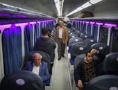 أول رحلة لرابع قطار VIP من محطة القاهرة إلى أسوان