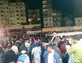 صحافة المواطن: بالصور..أهالى المعمورة البلد بالإسكندرية يقطعون الطريق الرئيسى