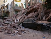 انهيار عقار خالٍ من السكان بمينا البصل فى الإسكندرية دون إصابات