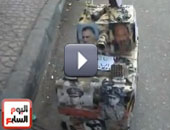 دبابة ثورة 25 يناير فى القصر العينى