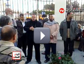 موظفو ديوان محافظة مطروح يمنعون المحافظ من الدخول