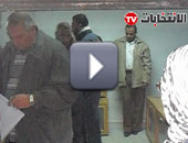 تنظيم صناديق الاقتراع فى الدائرة الثالثة بالجيزة 