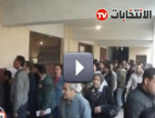 استبدال طوابير العيش فى إمبابة بطوابير الانتخابات