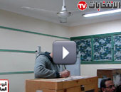 نادر السيد داخل اللجنة الانتخابية