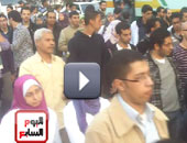 طلاب طب عين شمس ينظمون مسيرة من مسجد النور للتحرير 