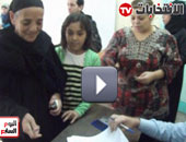 "اليوم السابع" ترصد الإعادة داخل اللجان الانتخابية بإمبابة