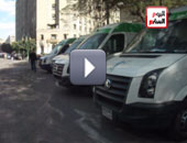 استمرار سيارات الإسعاف بميدان التحرير